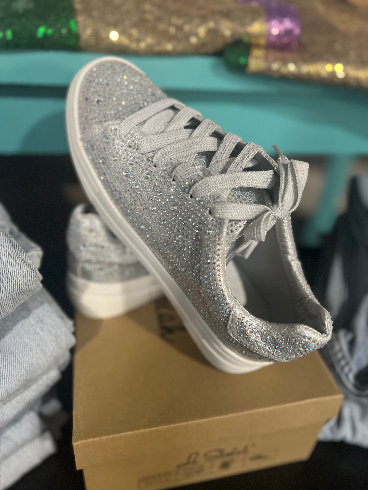Glitter sneakers