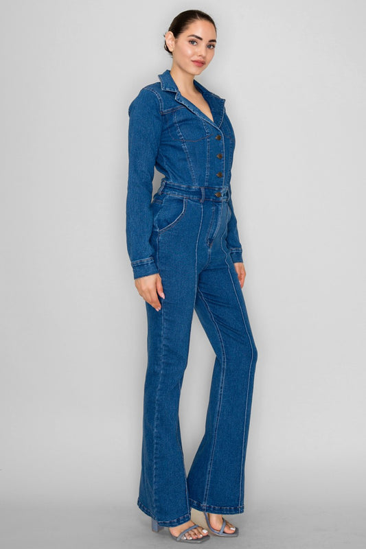 Denim jumpsuit