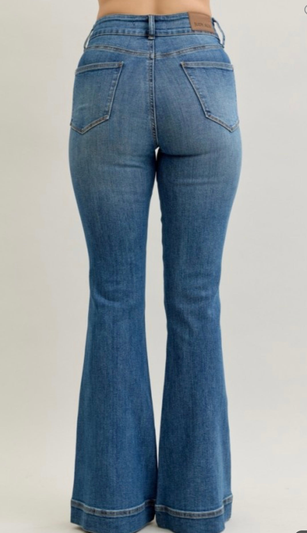 Judy Blue tummy control flat jeans
