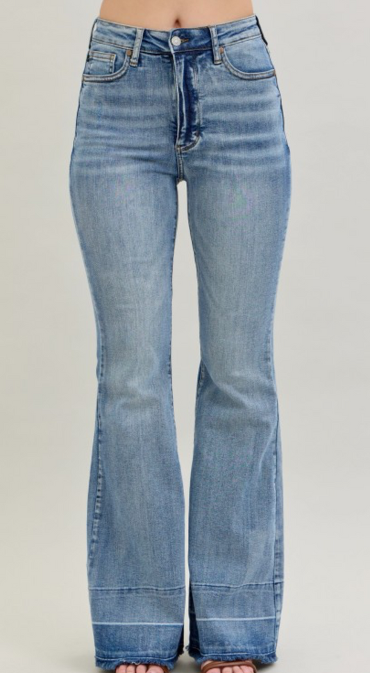 Judy blue tummy control flare jeans