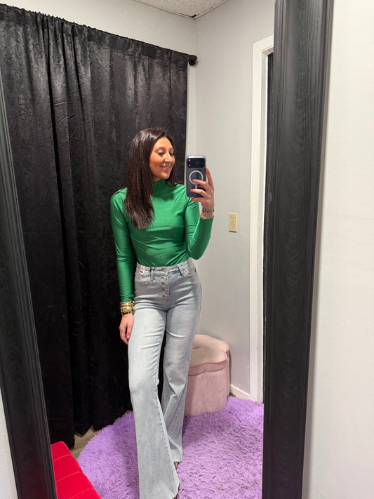 Long sleeve body suit