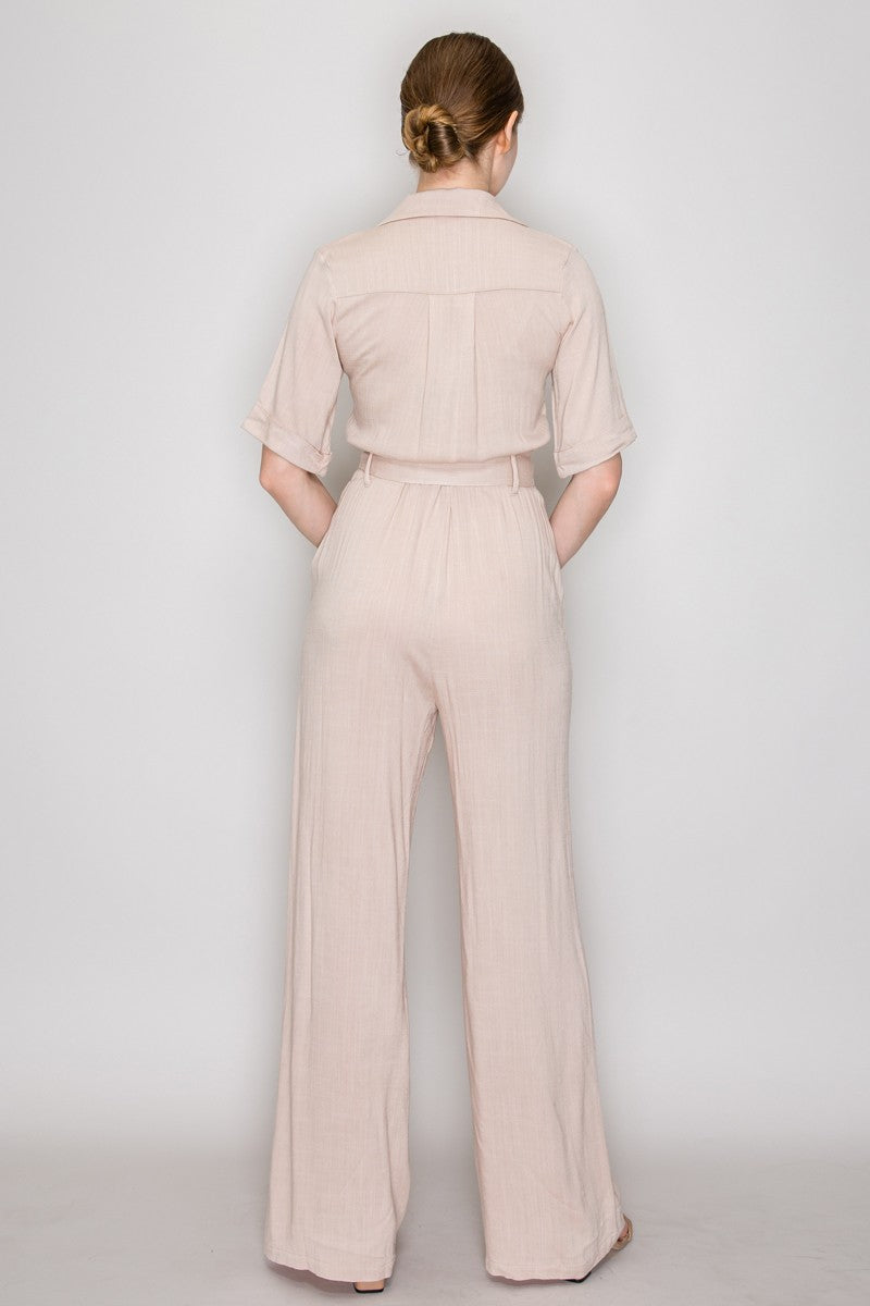 Linen jumpsuit