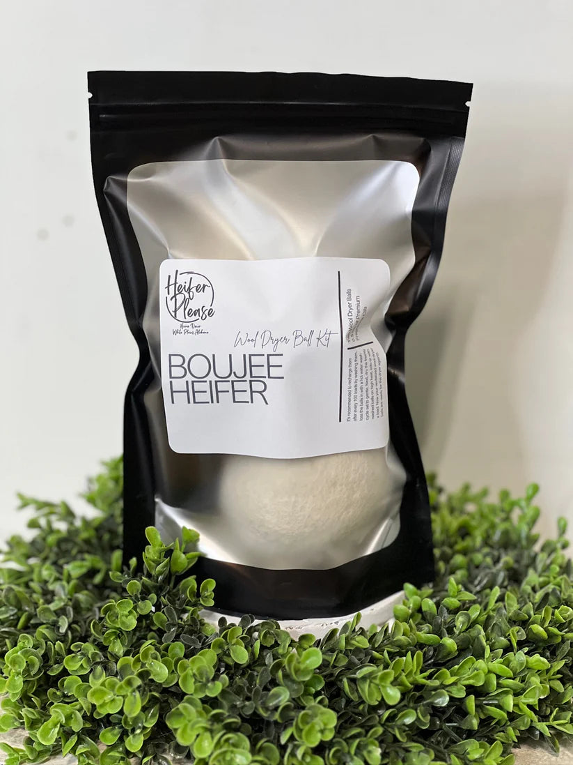 Heifer Clean Wool Dryer Ball Kit